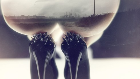 Fotografía extraída de los títulos de crédito de True Detective